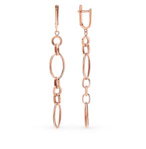 золотые серьги