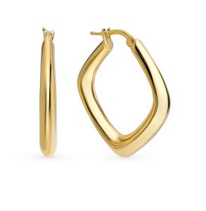 золотые серьги