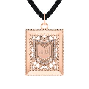 серебряная подвеска с фианитами