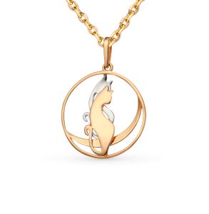 золотая подвеска