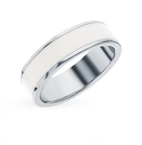 серебряное кольцо с эмалью