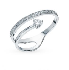 золотое кольцо с бриллиантами