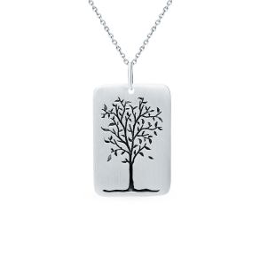 серебряная подвеска