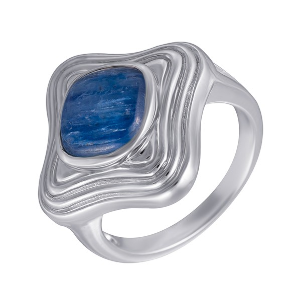 Серебряное кольцо с кианитами в Самаре