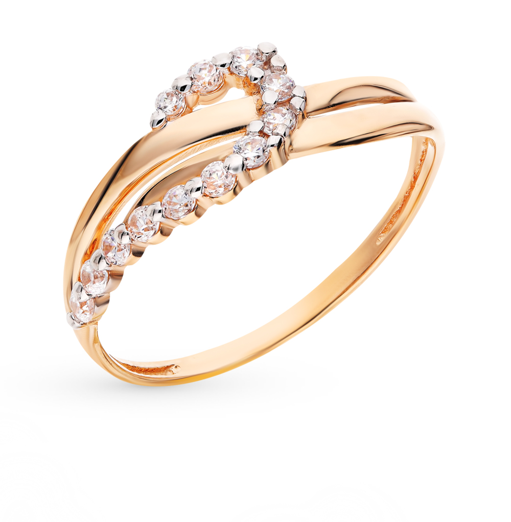 Золото для женщин цена. Обручальное кольцо с фианитом золотое 585. Золотое кольцо с фианитами sunlight проба 585. Кольцо фианит золото 585. Кольцо с фианитами 585.