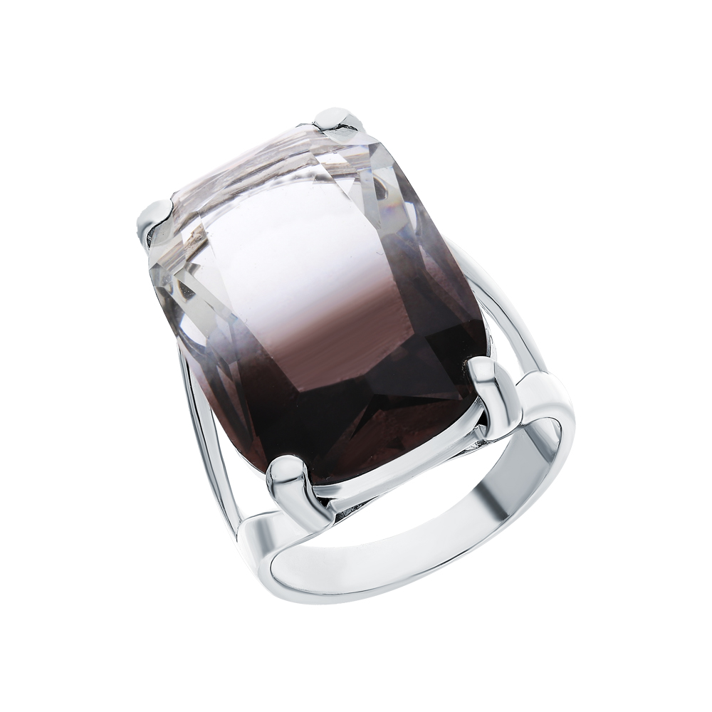 Серебряное кольцо с ситаллами в Самаре
