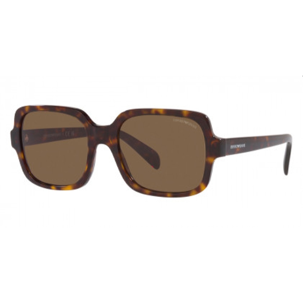 Женские солнцезащитные очки из Италии марки EMPORIO ARMANI из коллекции Butterfly модель 0EA419550267355 в Новосибирск