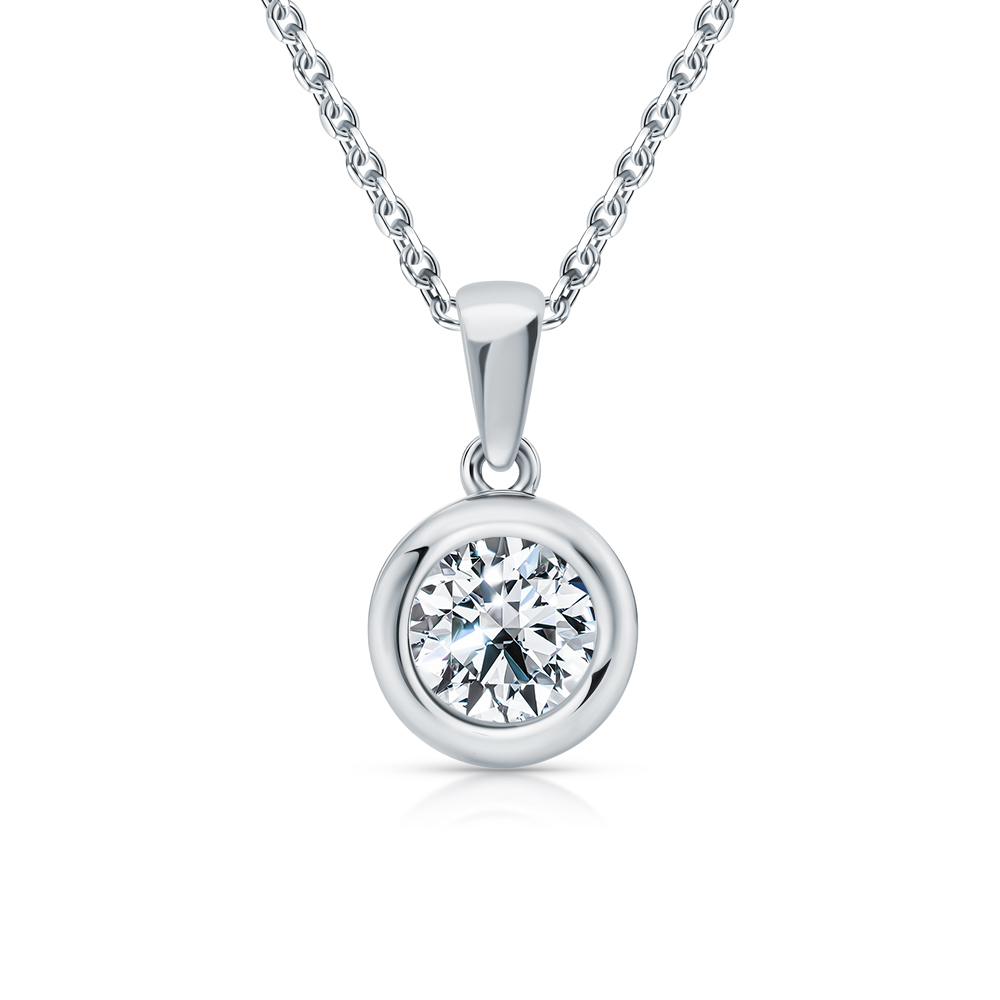 Серебряная подвеска с фианитами в Екатеринбурге