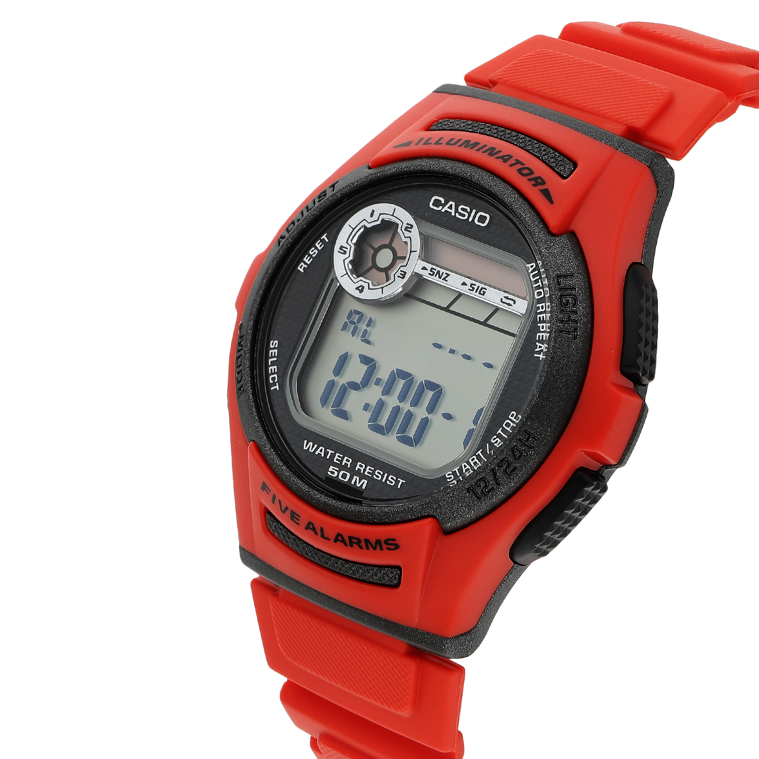 Часы мужские CASIO W-213-4A CASIO W-213-4A: полимер — купить в интернет ...