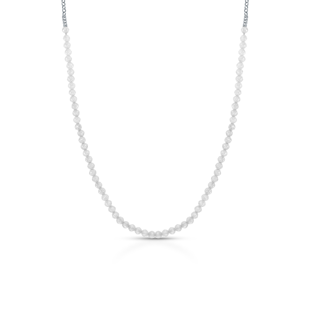 Серебряное колье с фианитами в Екатеринбурге