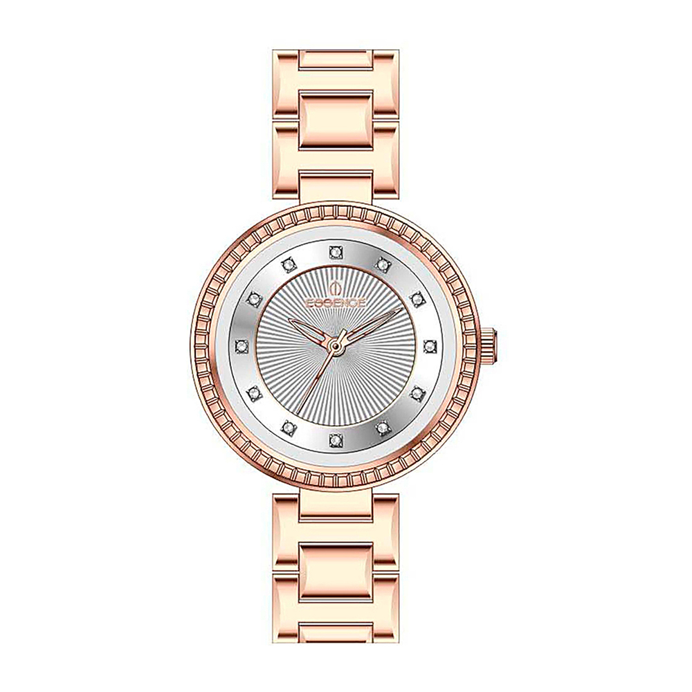 Фото «Женские  кварцевые часы ES6500FE.430 на стальном браслете с минеральным стеклом»