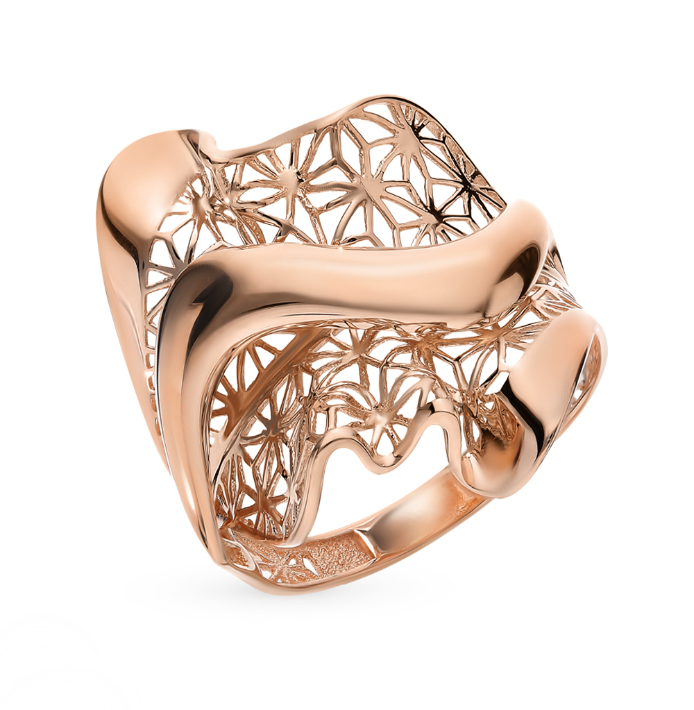 Дизайнерские кольца из золота