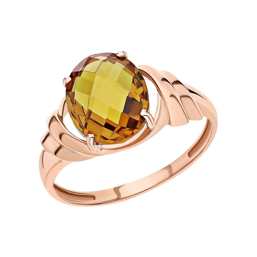 Золотое кольцо с султанитами в Краснодаре