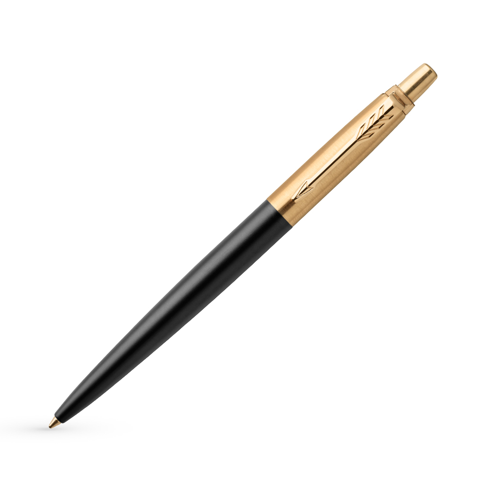 Шариковая ручка Parker Jotter Premium, Bond Street Black GT, стержень: Mblue, 1953202 в Ростовe-на-Дону