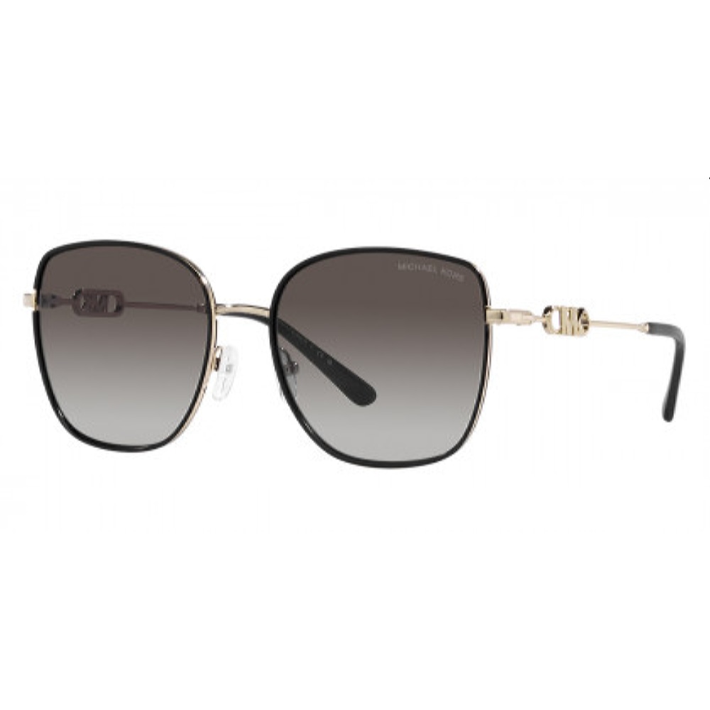 Женские солнцезащитные очки из Италии марки MICHAEL KORS из коллекции Square модель 0MK1129J10148G56 в Новосибирск