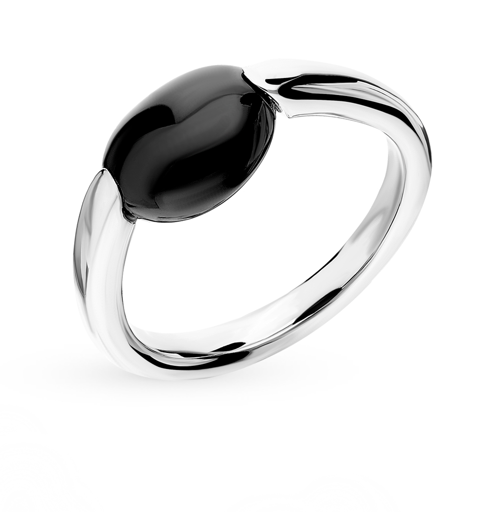 Серебряное кольцо с керамикой в Самаре