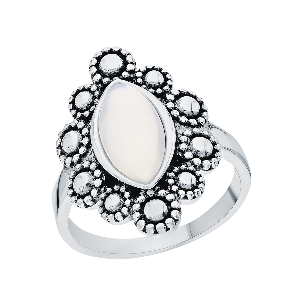 Серебряное кольцо с алпанитом в Краснодаре