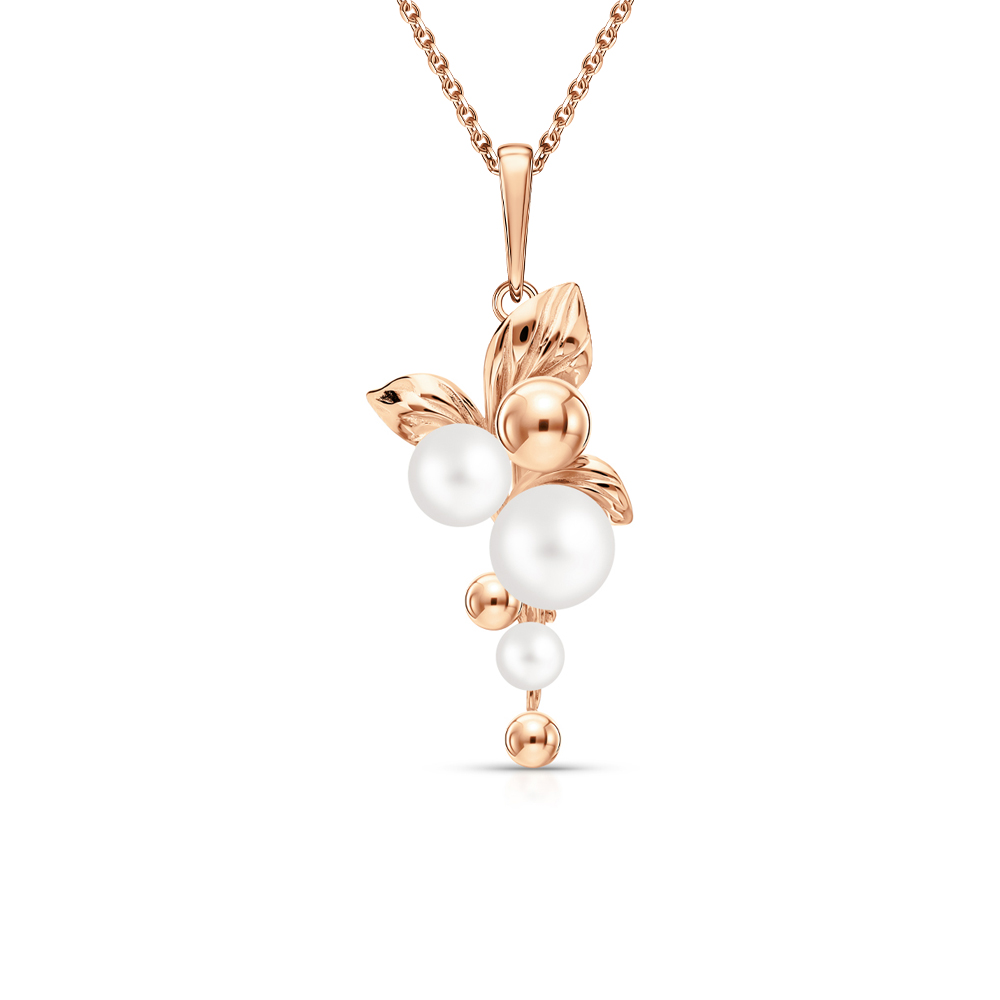 Золотая подвеска с жемчугом в Санкт-Петербурге