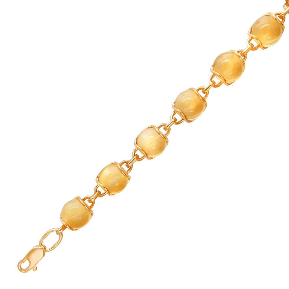 Фото «Золотой браслет с цитринами»
