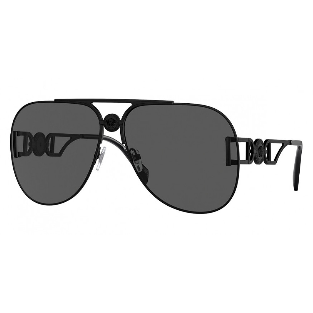 Универсальные солнцезащитные очки из Италии марки VERSACE из коллекции Aviator модель 0VE225512618763 в Новосибирск