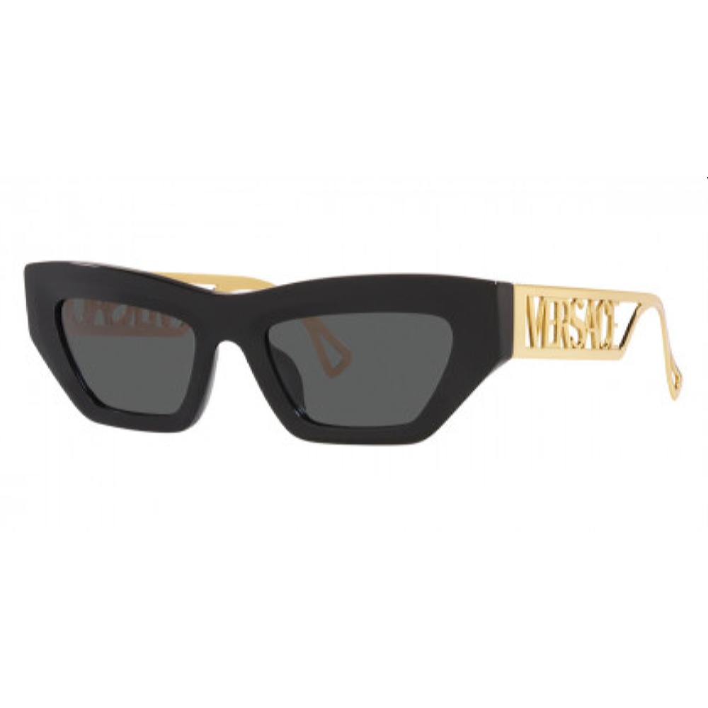 Женские солнцезащитные очки из Италии марки VERSACE из коллекции Cat Eye модель 0VE4432UGB1/8753 в Ростовe-на-Дону