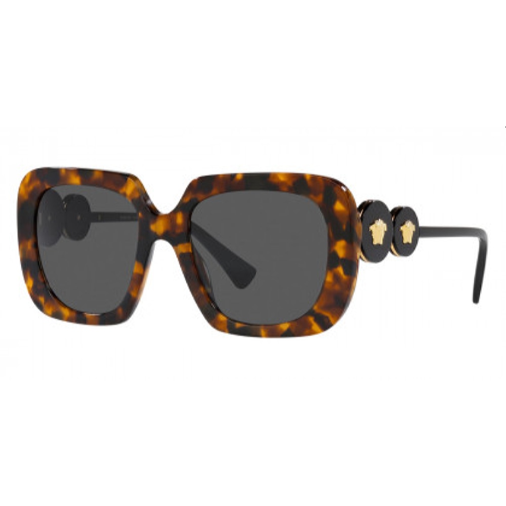 Женские солнцезащитные очки из Италии марки VERSACE из коллекции Square модель 0VE443451198754 в Самаре