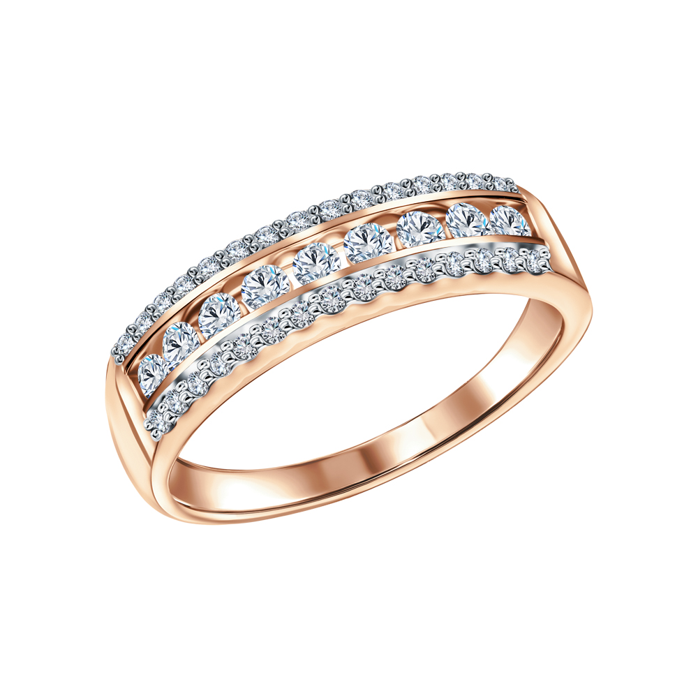 Золотое кольцо с бриллиантами в Санкт-Петербурге