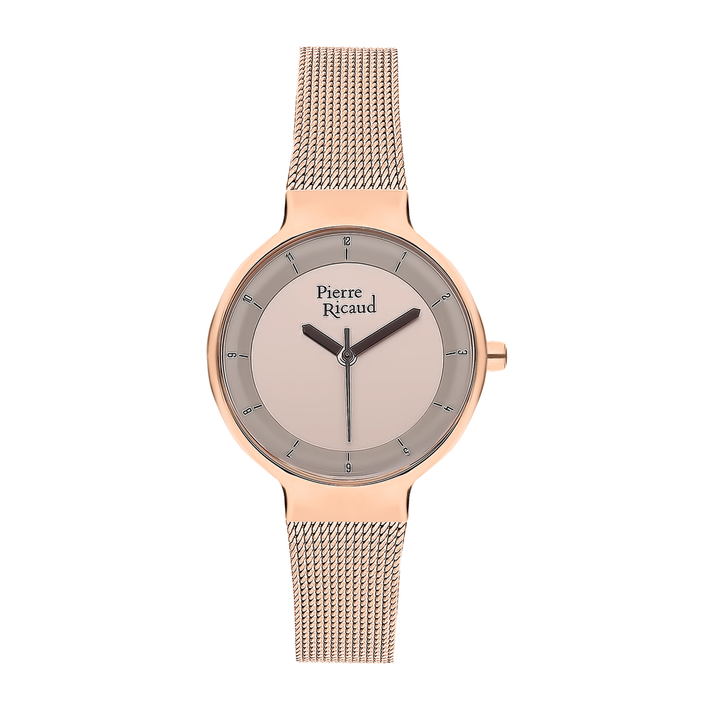 Женские кварцевые часы P51077.9117Q на стальном браслете с минеральным стеклом в Екатеринбурге