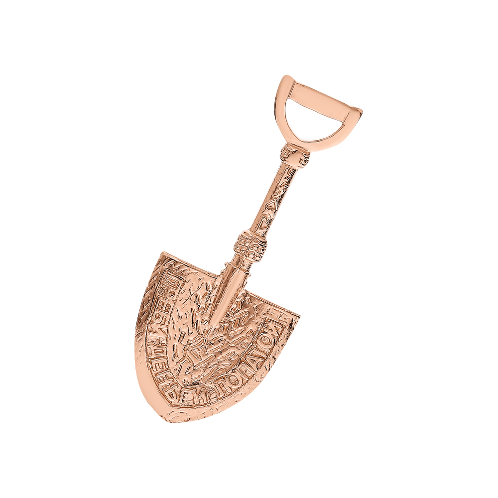 Серебряный сувенир "лопата денежная" в Санкт-Петербурге