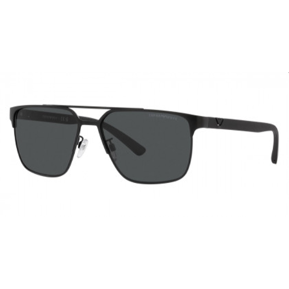 Мужские солнцезащитные очки из Италии марки EMPORIO ARMANI из коллекции Rectangle модель 0EA213430018758 в Самаре